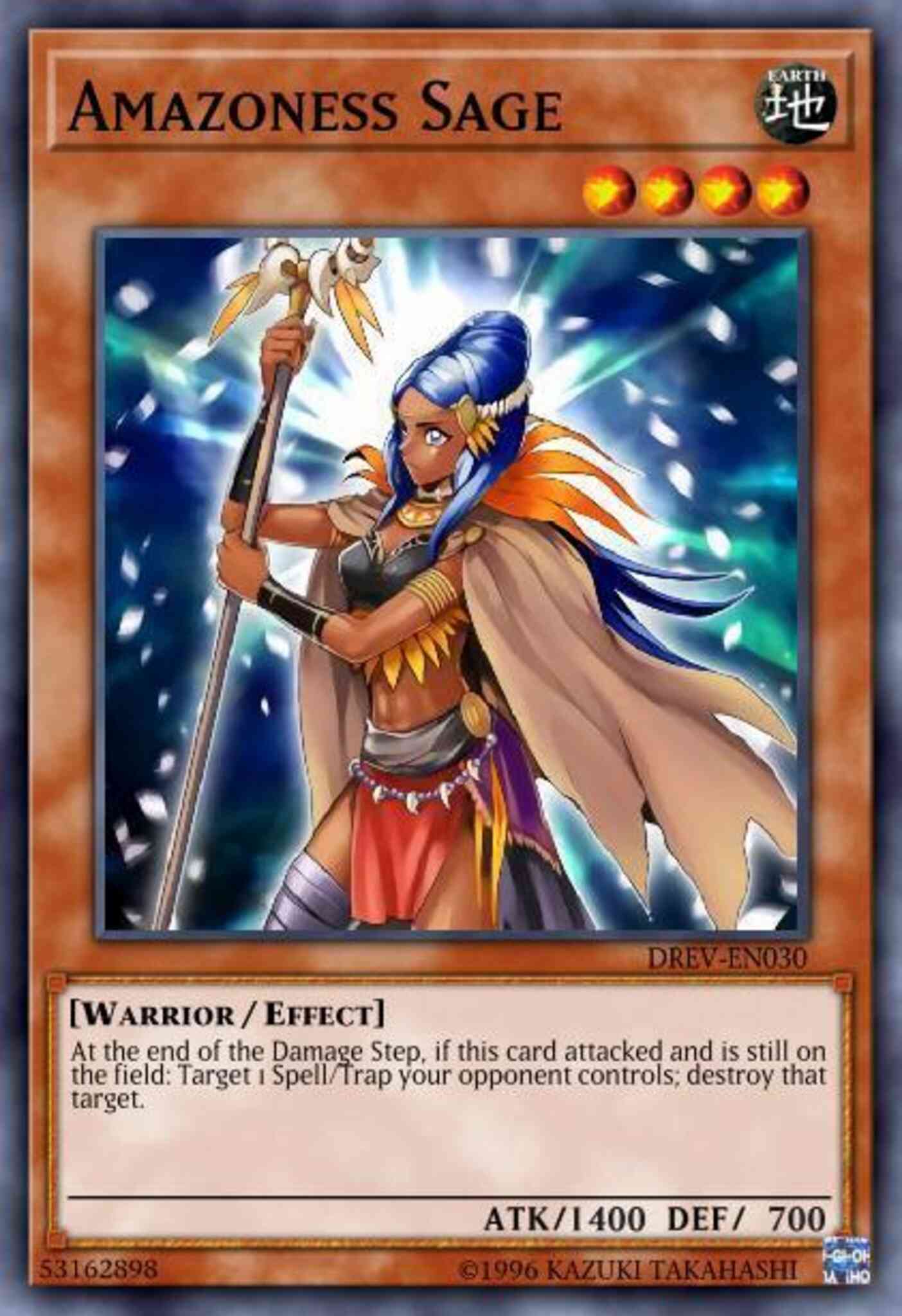 Amazoness Sage - DREV-EN030 - Common - Unlimited