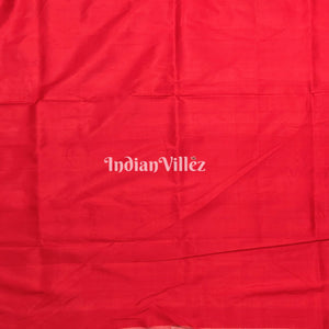 Handwoven Sandalwood Color Banarasi Katan Silk Saree