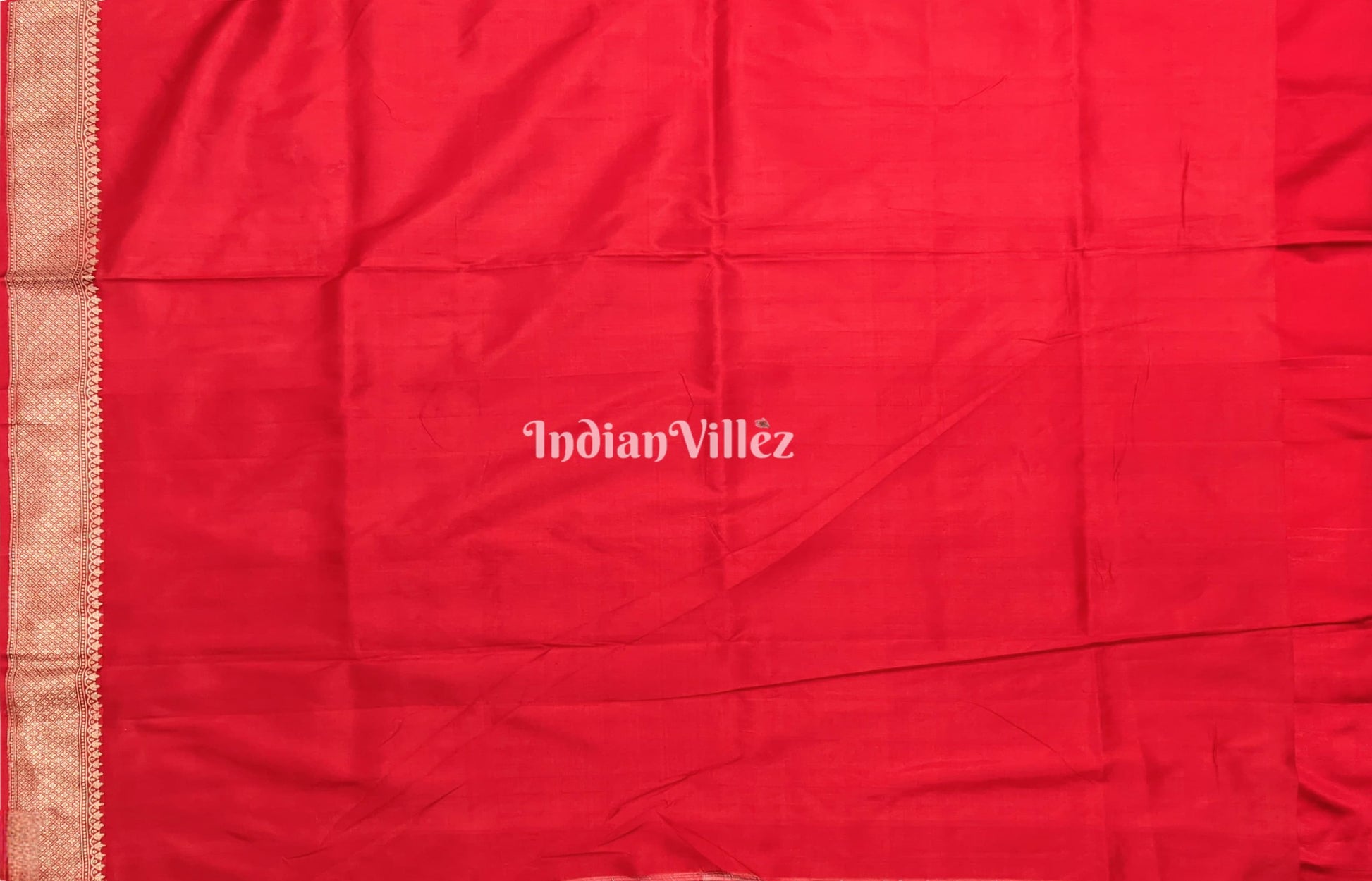 Handwoven Sandalwood Color Banarasi Katan Silk Saree