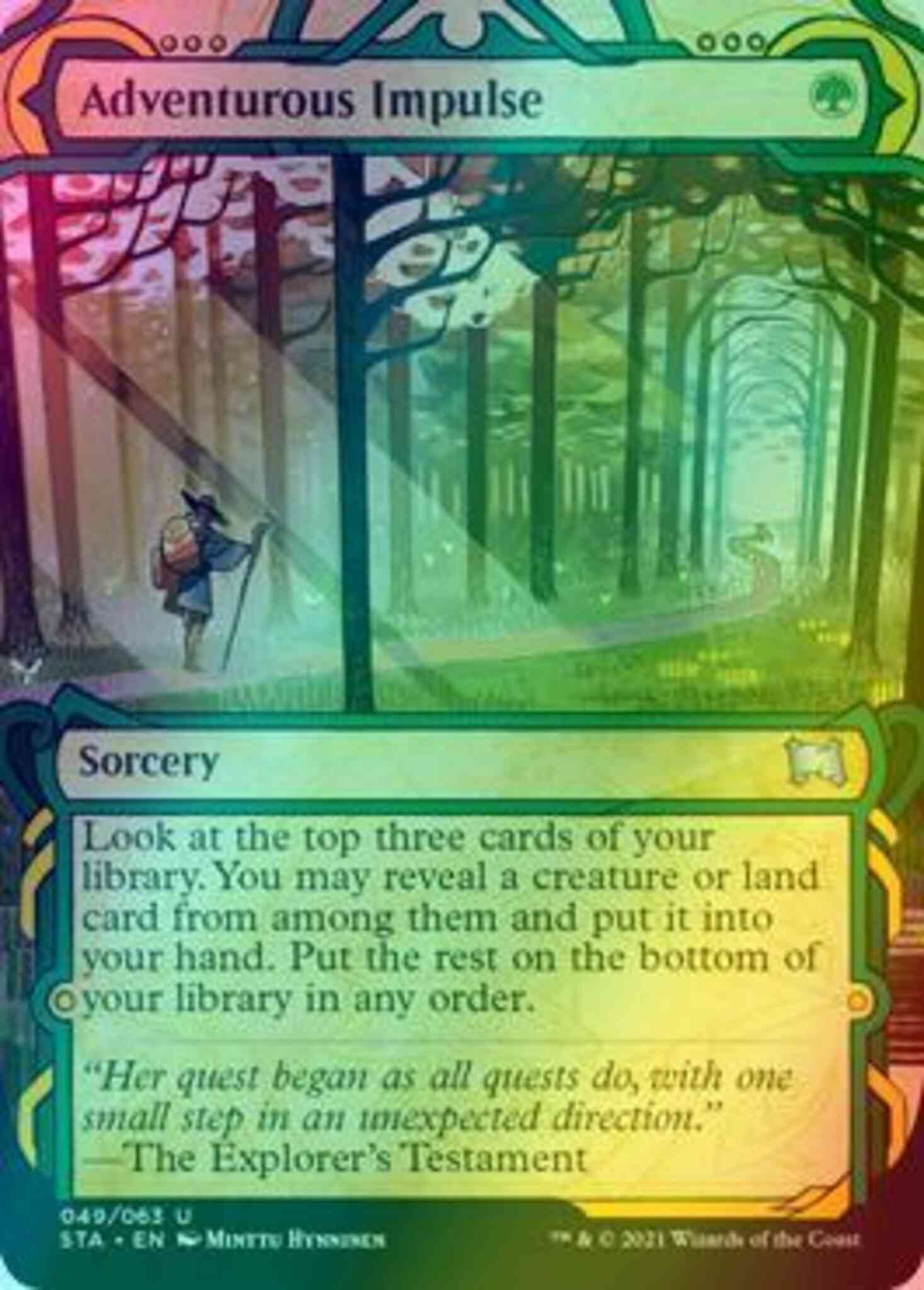 Adventurous Impulse [49] [Strixhaven Mystical Archive] [Foil]