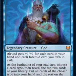 Alrund, God of the Cosmos // Hakka, Whispering Raven [40] [Kaldheim] [Non-Foil]