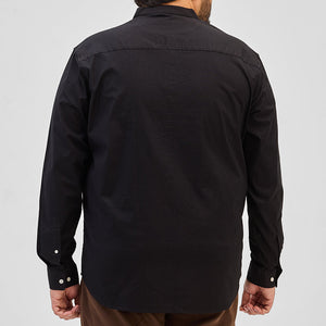 Black Mandarin Shirt