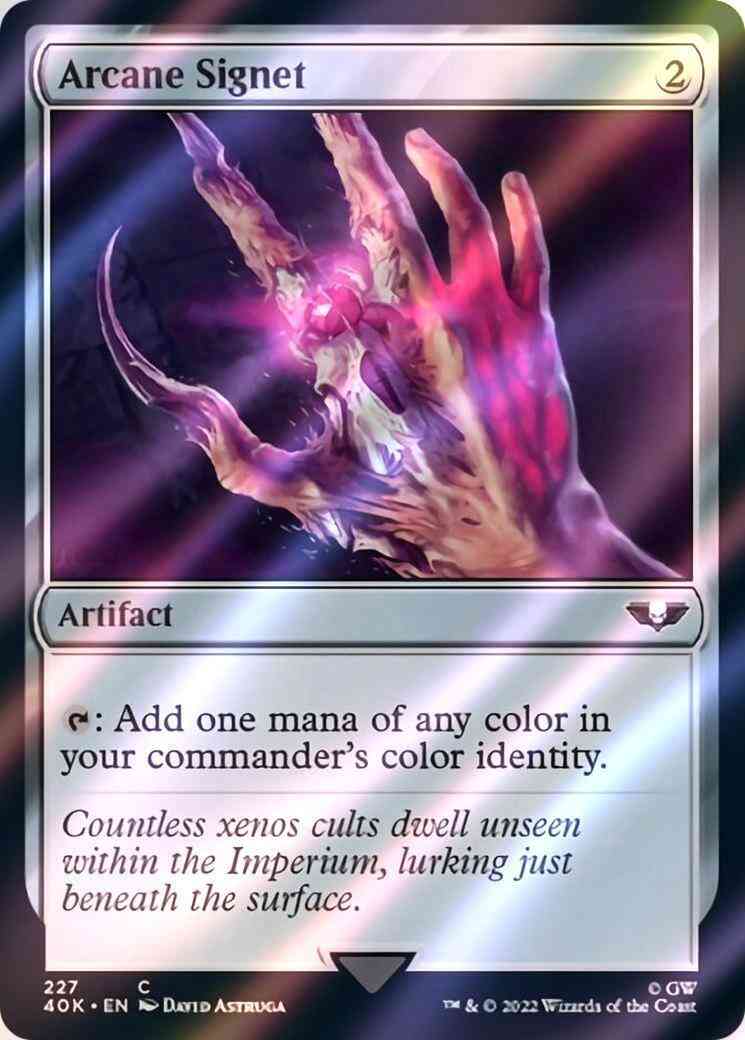 Arcane Signet [227] [Tyranid] [Universes Beyond: Warhammer 40,000] [Surge Foil]