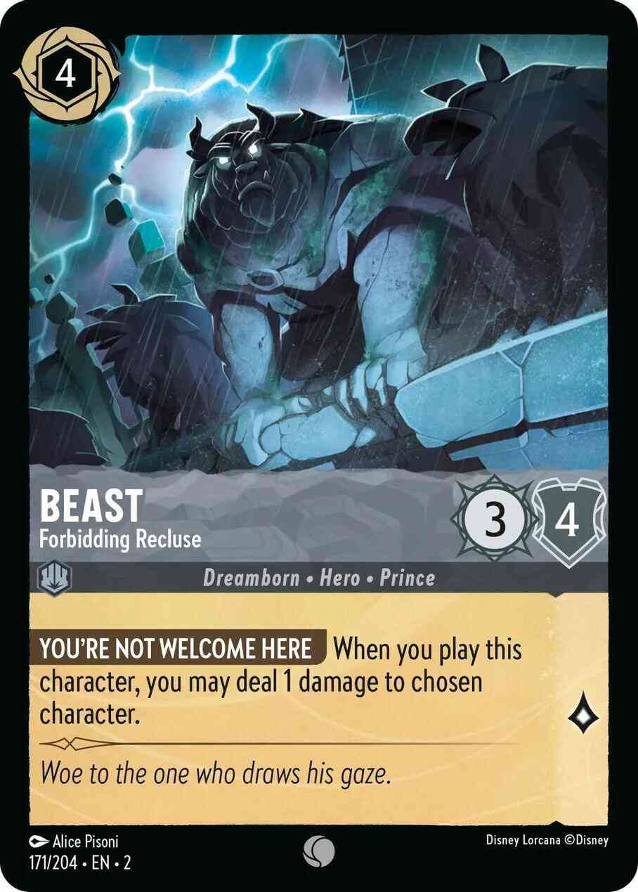 Beast - Forbidding Recluse - 171/204 [Rise Of The Floodborn] [Non-Foil]