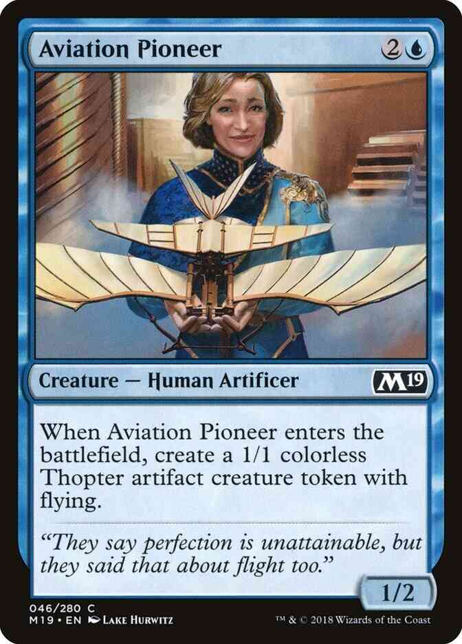 Aviation Pioneer [46] [Core Set 2019] [Non-Foil]
