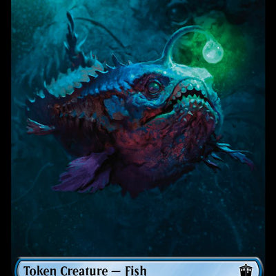 Beast Token (17) // Fish Token (10) [Universes Beyond: Doctor Who: Tokens] [Non-Foil]