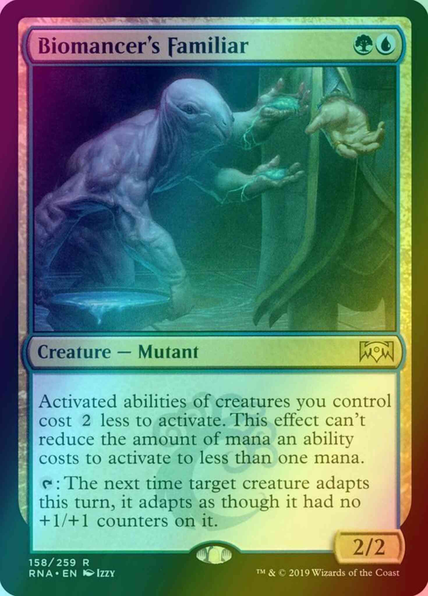 Biomancer's Familiar [158] [Ravnica Allegiance] [Foil]