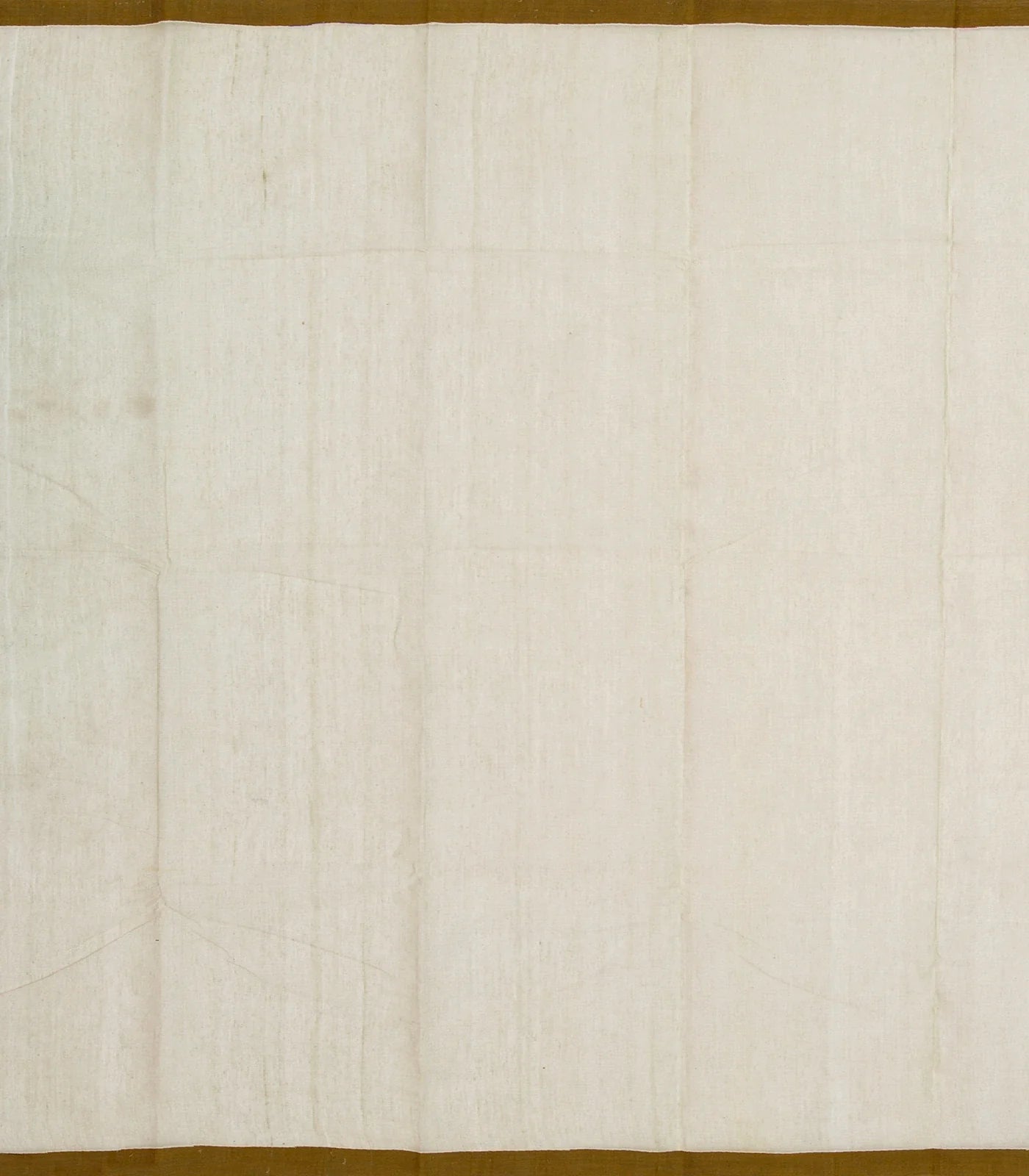 Taupe Bengal Cotton Saree With Mango Motifs