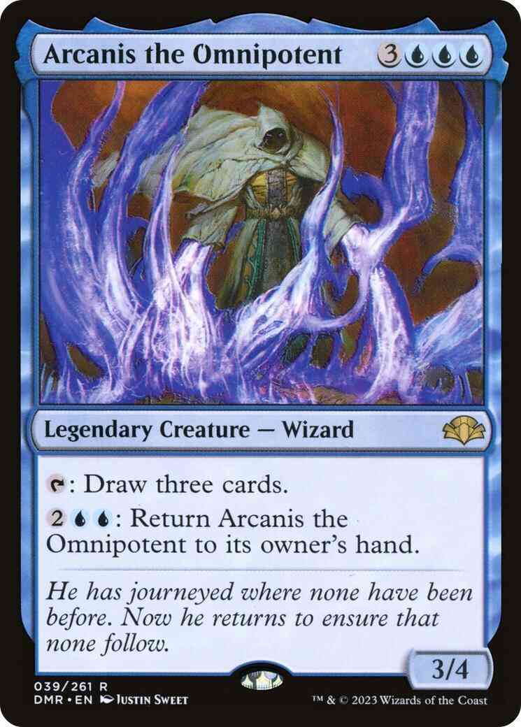 Arcanis the Omnipotent [39] [Dominaria Remastered] [Non-Foil]