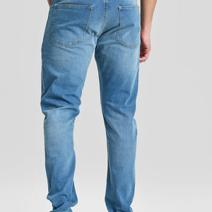 Blue Tapered Fit Jeans