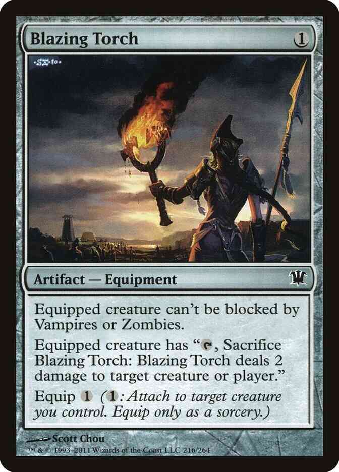 Blazing Torch [216] [Innistrad] [Non-Foil]