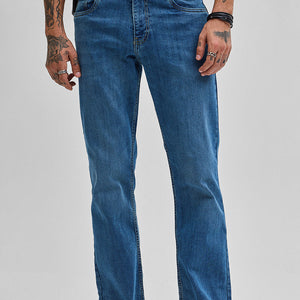Dark Blue  Bootcut Jeans