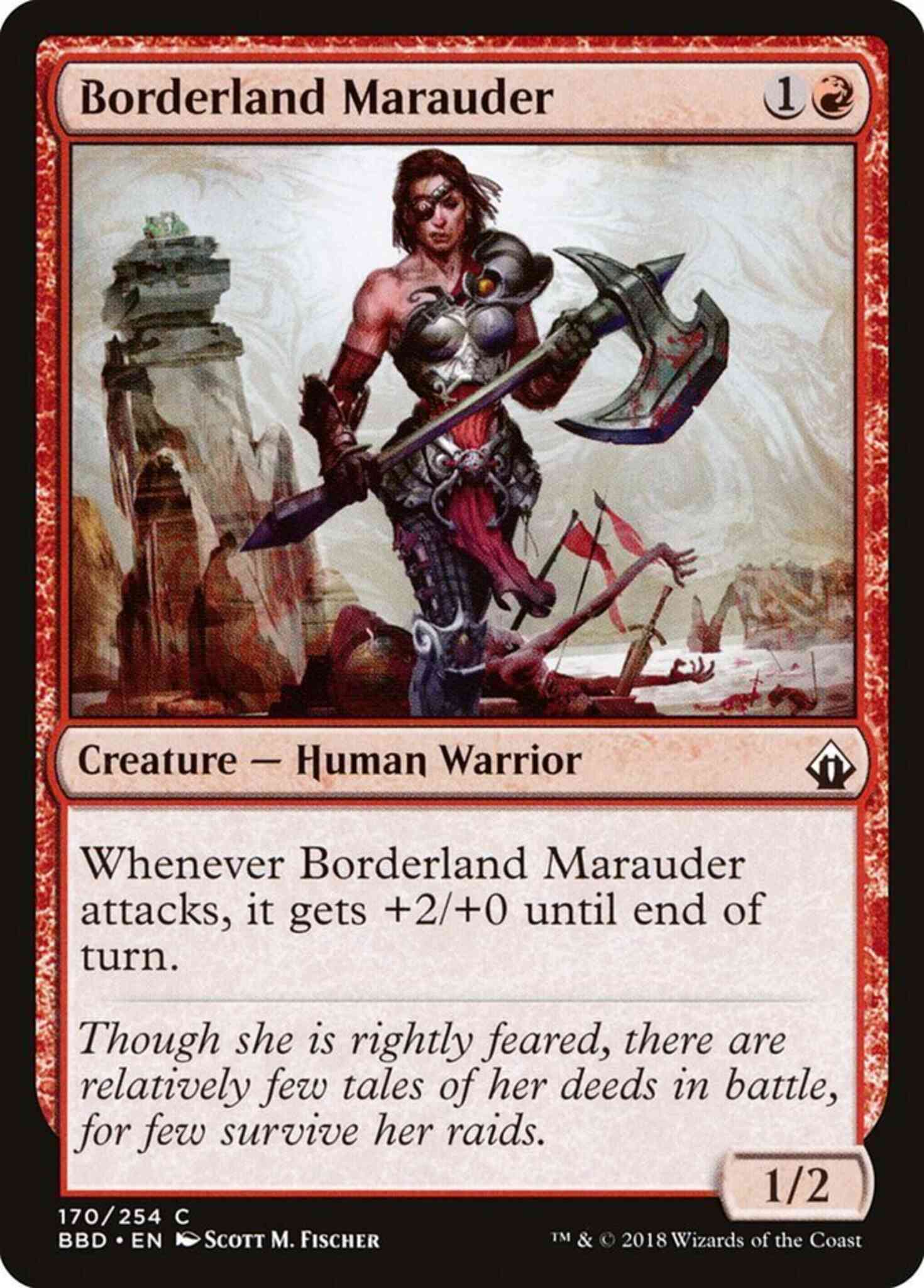 Borderland Marauder [170] [Battlebond] [Non-Foil]
