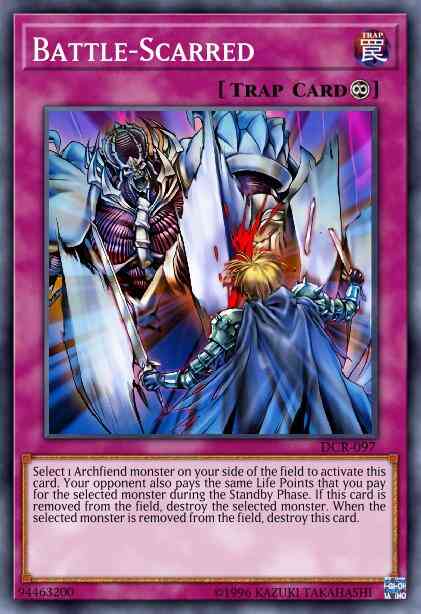 Battle-Scarred - DR1-EN259 - Common - Unlimited