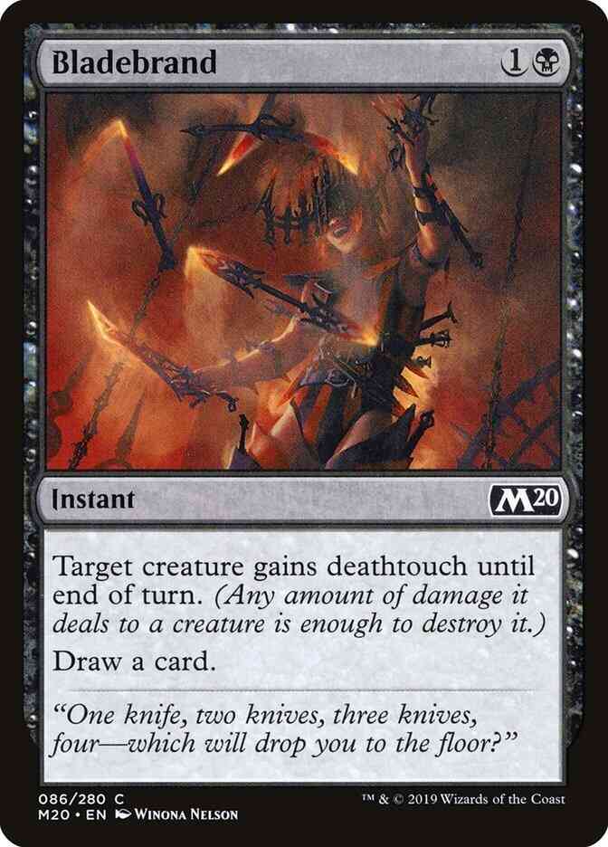 Bladebrand [86] [Core Set 2020] [Non-Foil]