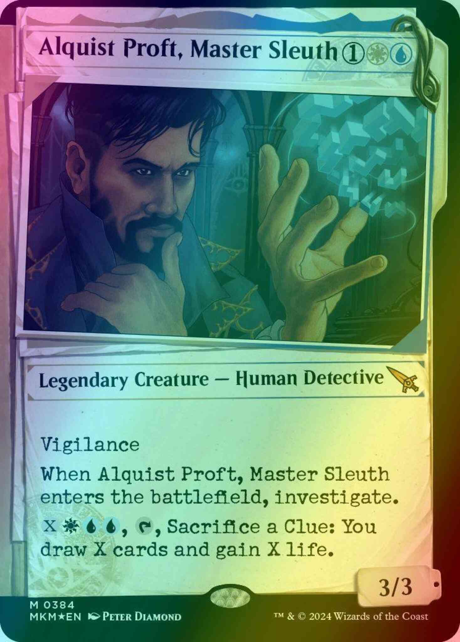 Alquist Proft, Master Sleuth [384] [Dossier Showcase] [Murders at Karlov Manor] [Invisible Ink]