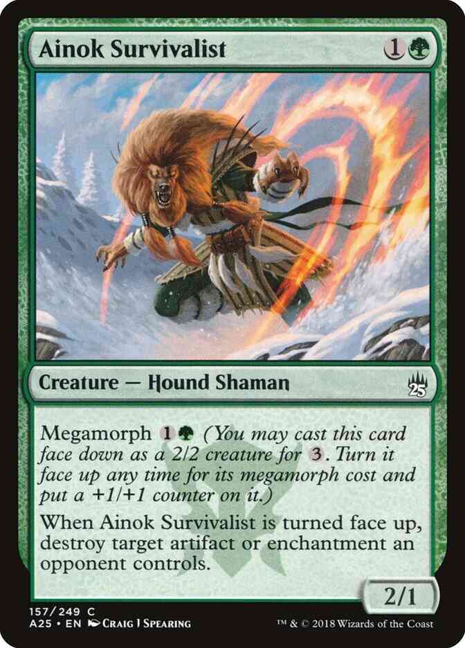 Ainok Survivalist [157] [Masters 25] [Non-Foil]