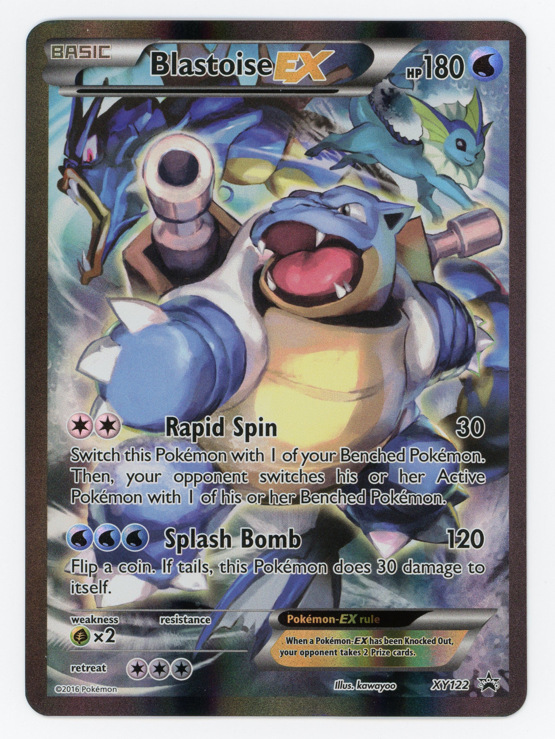 Blastoise-EX — Damaged|Promo — Scan 15965