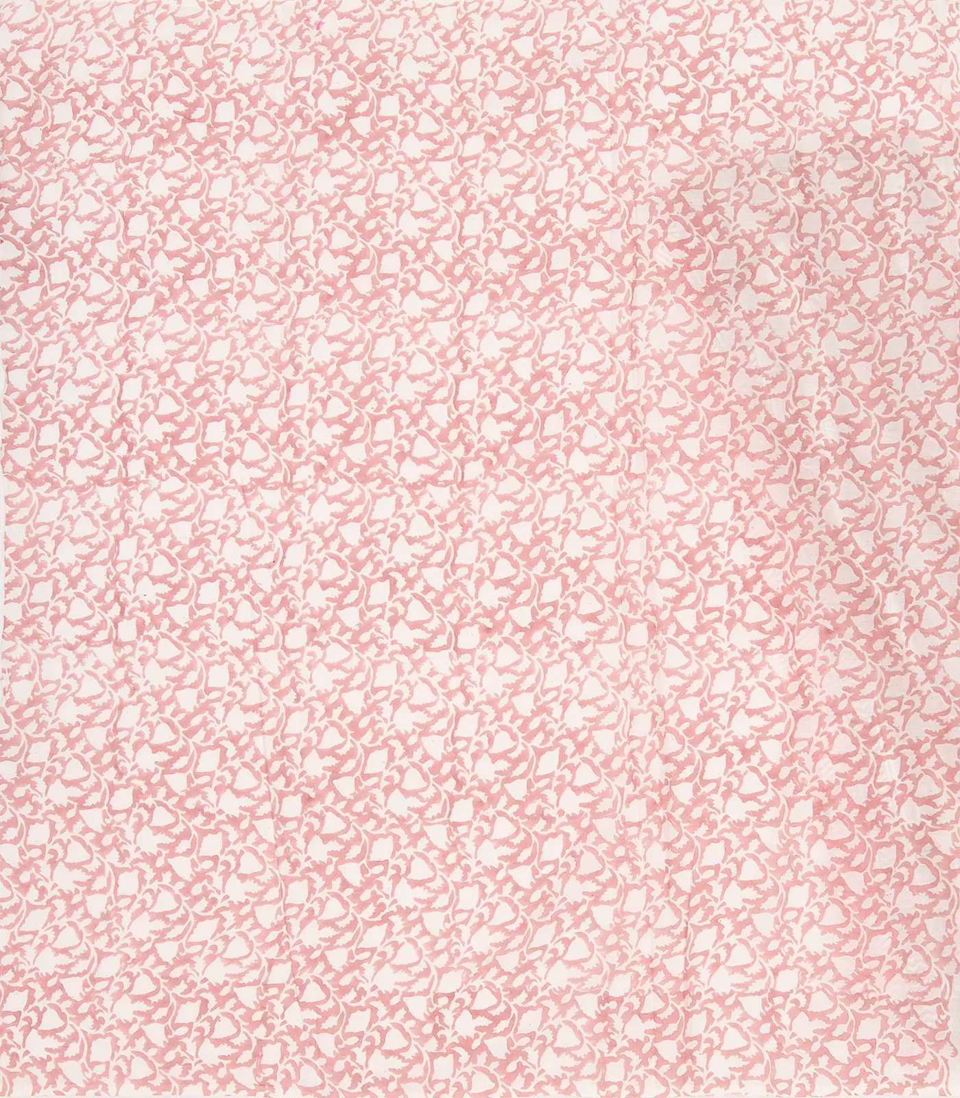 BubbleGum Pink Woven Jaipur Cotton Saree Printed With Floral Motifs