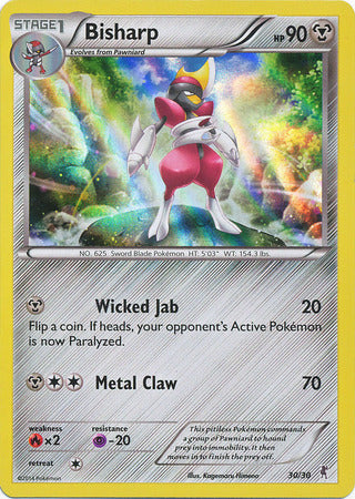 Bisharp - 30/30 - [XY Trainer Kit (Bisharp)] (Holo)] [Holo]