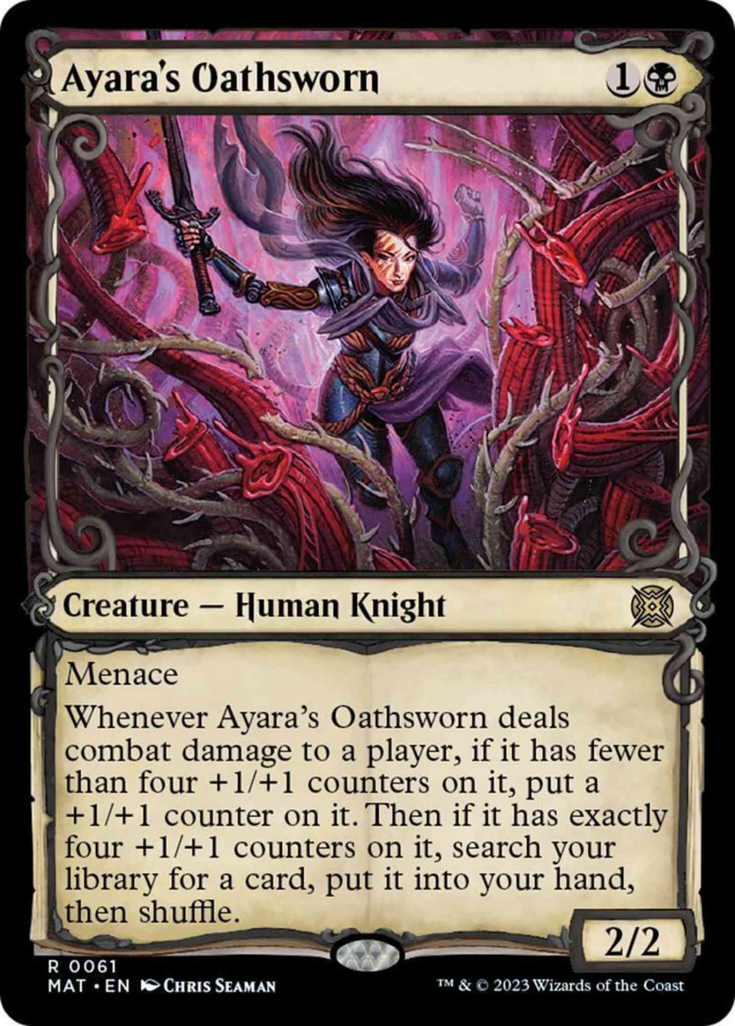 Ayara's Oathsworn [61] [Planar Showcase] [March of the Machine: The Aftermath] [Non-Foil]