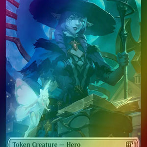 Bird Token (16) // Hero Token (06) [FINAL FANTASY: Tokens] [Foil]
