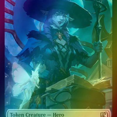 Bird Token (16) // Hero Token (06) [FINAL FANTASY: Tokens] [Foil]