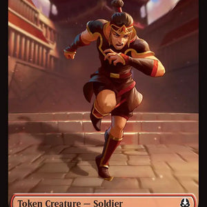Ally Token (06) // Soldier Token (02) [TLA/TLE Set Symbol] [Avatar: The Last Airbender: Tokens] [Non-Foil]
