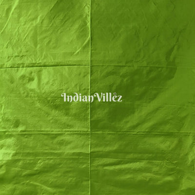 Parrot Green Tribal & Konark Template Pattachitra Saree