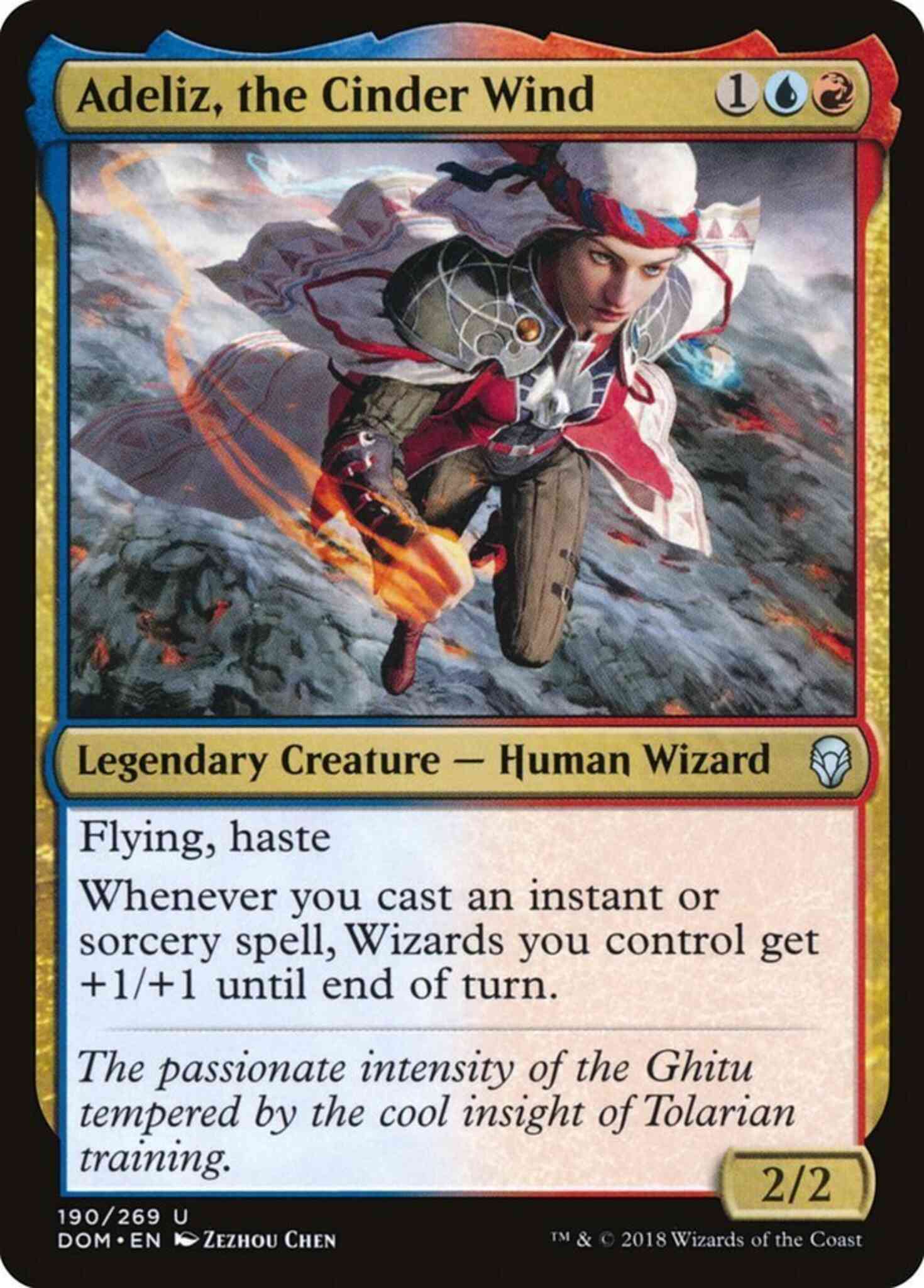 Adeliz, the Cinder Wind [190] [Dominaria] [Non-Foil]