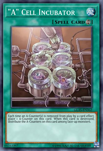 "A" Cell Incubator - GLAS-EN062 - Common - 1st Edition