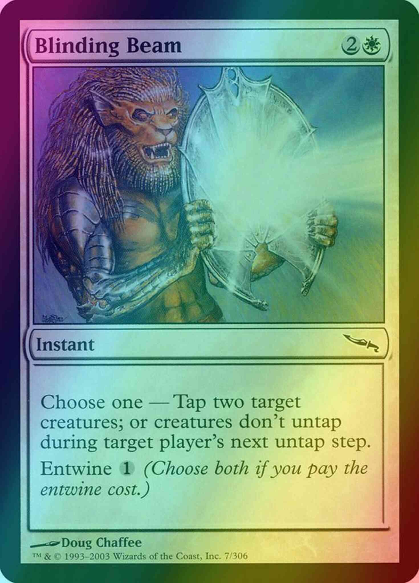 Blinding Beam [7] [Mirrodin] [Foil]