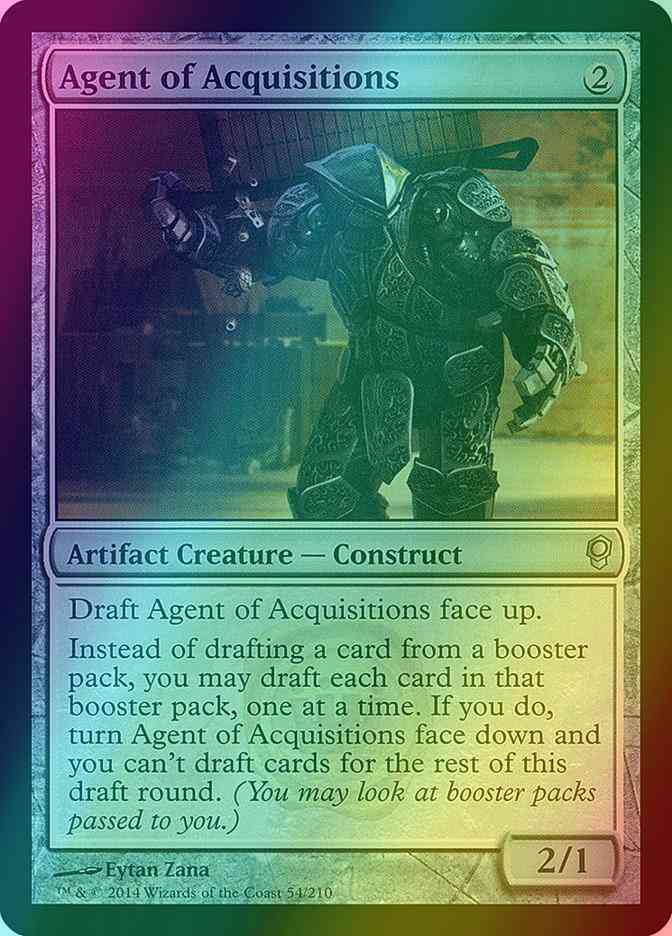 Agent of Acquisitions [54] [Conspiracy] [Foil]