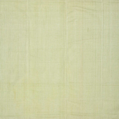 Light Green Mangalagiri Cotton Saree With Stripes & Contrast Border