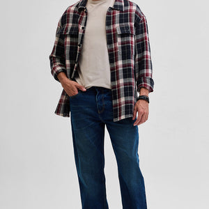 Navy Relaxed Fit Jeans