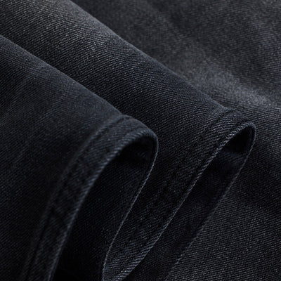 Grey Tapered Fit Jeans