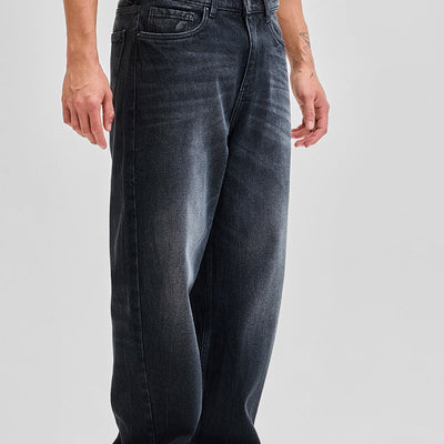 Grey Loose Fit Jeans