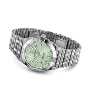 Breitling Chronomat Green Dial Women 32mm