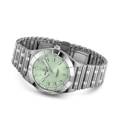 Breitling Chronomat Green Dial Women 32mm