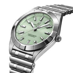 Breitling Chronomat Green Dial Women 32mm