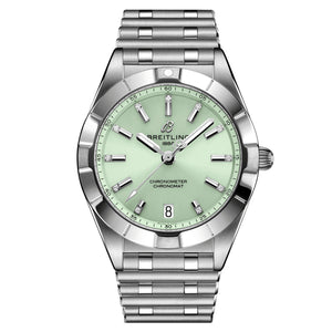 Breitling Chronomat Green Dial Women 32mm