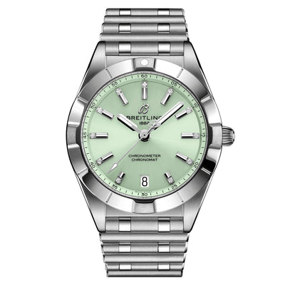 Breitling Chronomat Green Dial Women 32mm