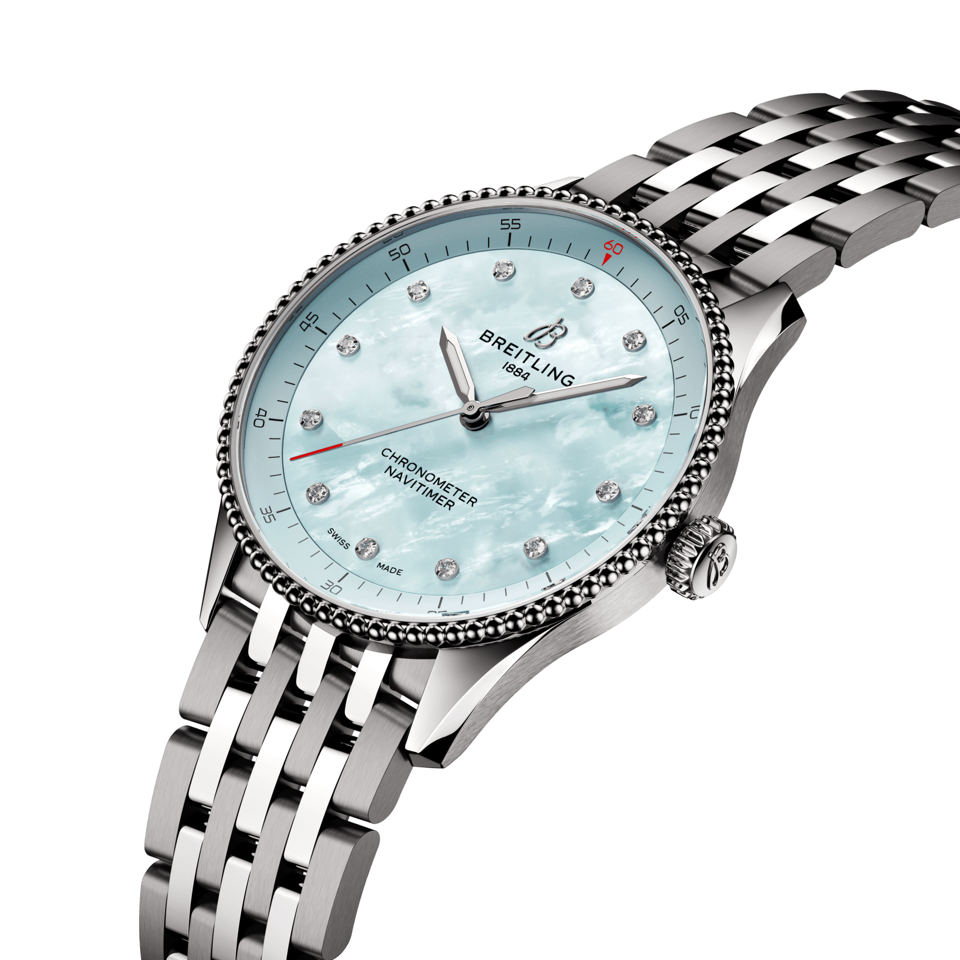 Breitling Navitimer Blue Dial Men 32MM