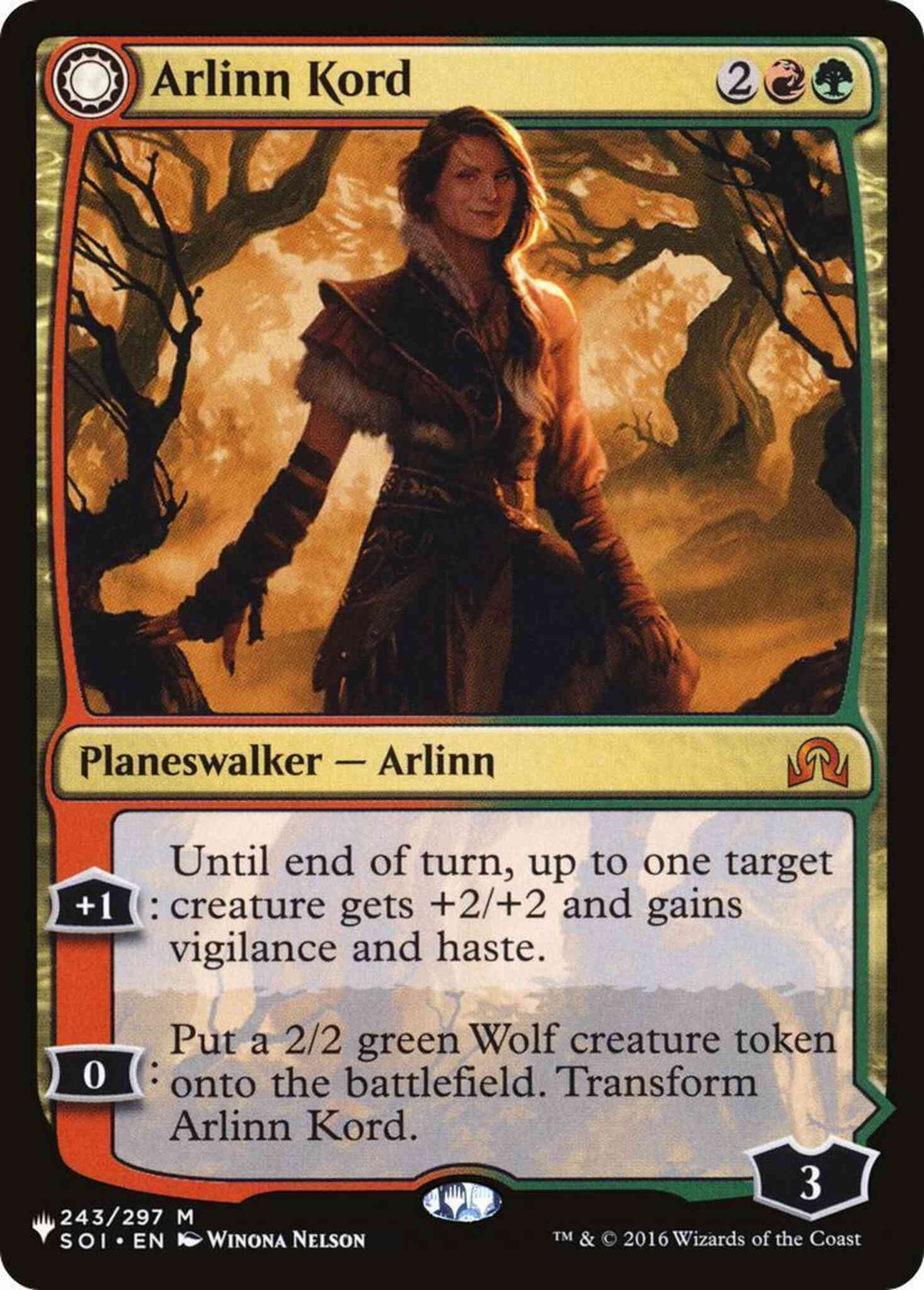 Arlinn Kord // Arlinn, Embraced by the Moon [SOI-243] [The List] [Non-Foil]