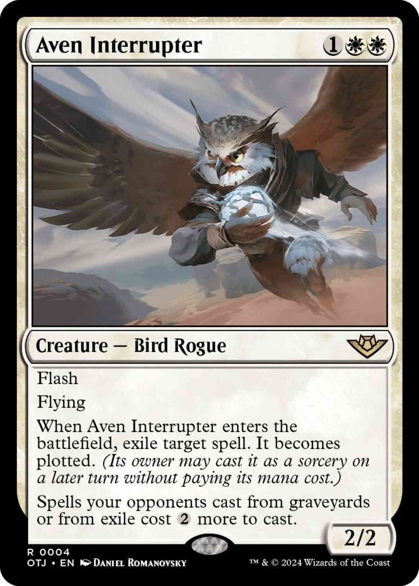 Aven Interrupter [4] [Outlaws of Thunder Junction] [Non-Foil]