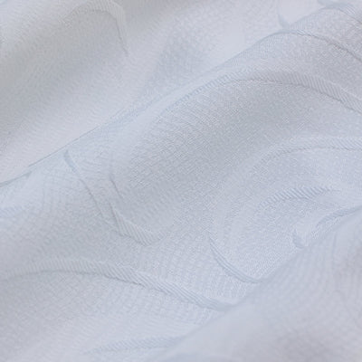 White Self-Design Shirt