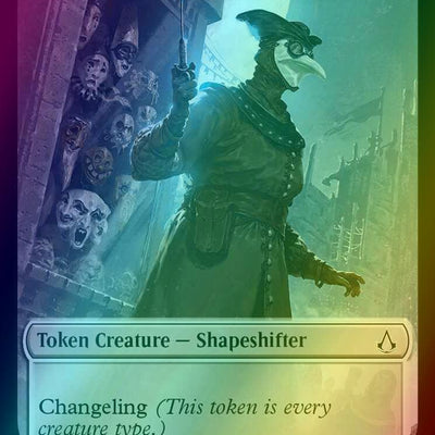 Assassin Token (04) // Shapeshifter Token (02) [Assassin's Creed: Tokens] [Foil]