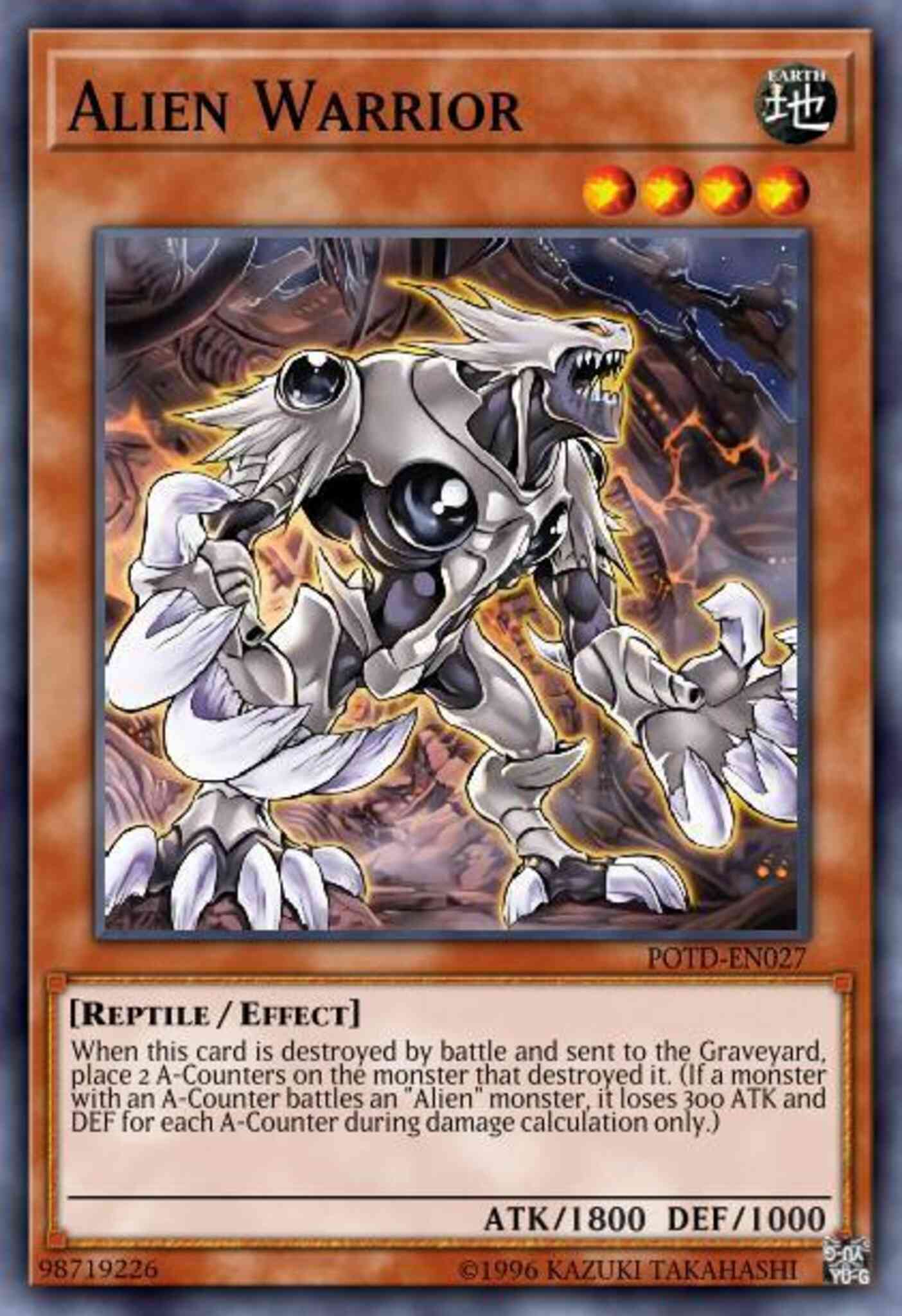 Alien Warrior - CP08-EN016 - Common - Unlimited