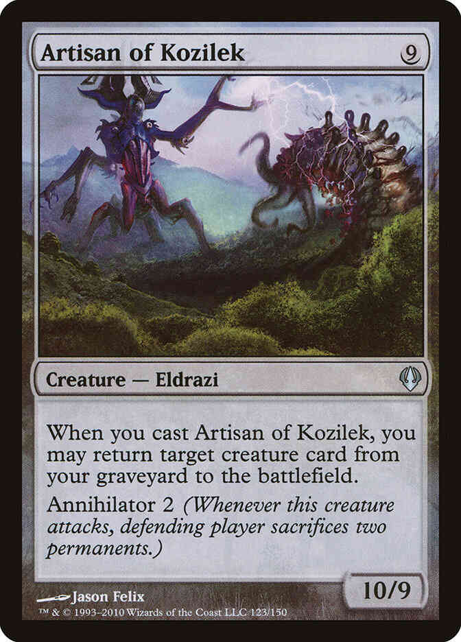 Artisan of Kozilek [123] [Archenemy 2010] [Non-Foil]