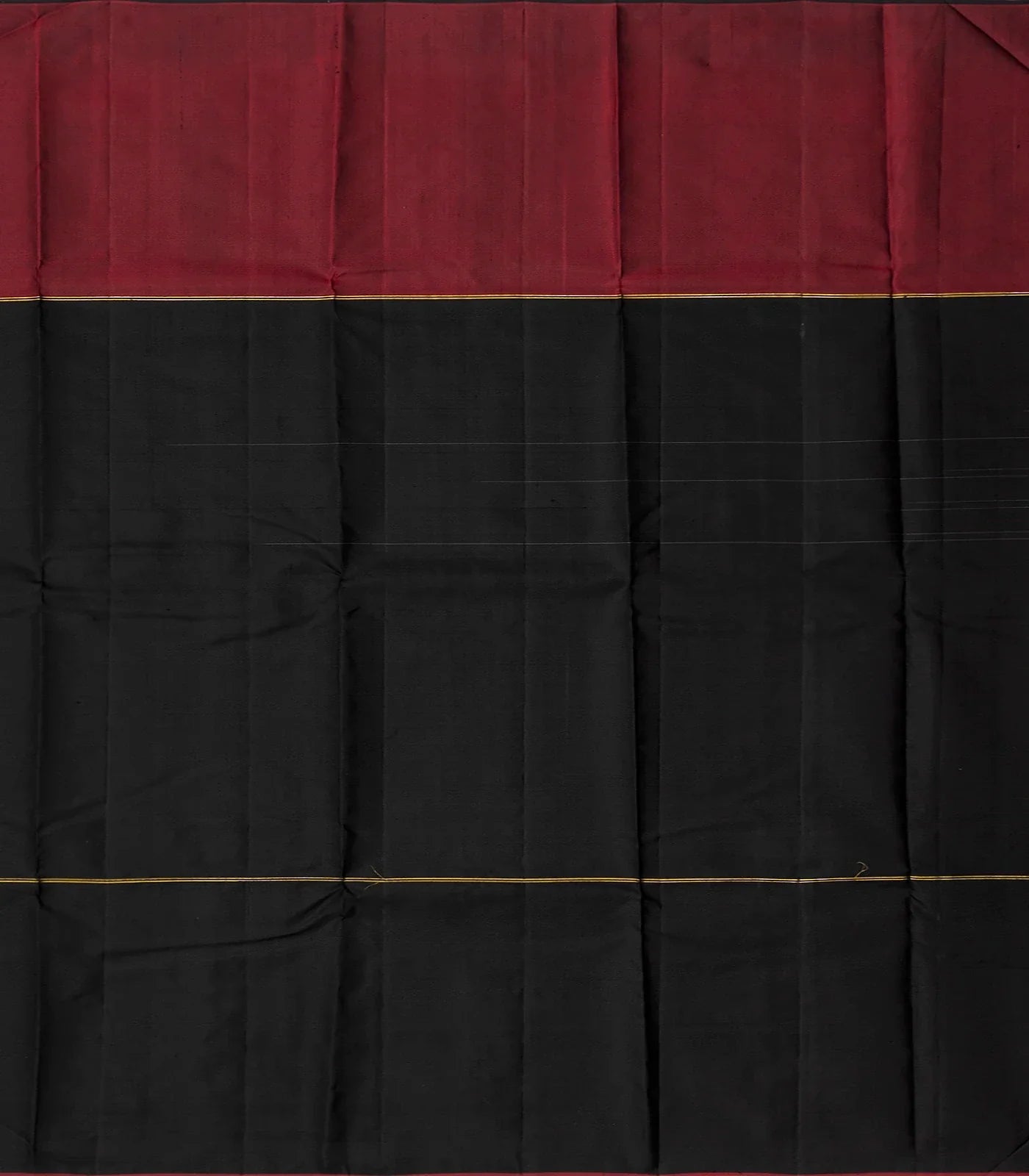 Grey Handloom Kanchipuram Silk Saree With Checks & Buttas